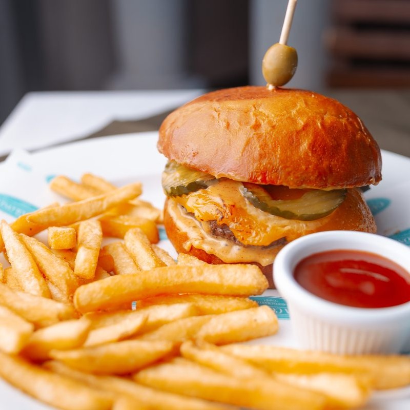 Hamburguesa Clásica Americana