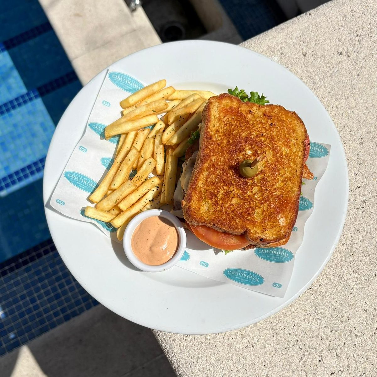 Sandwich Jamón y Queso