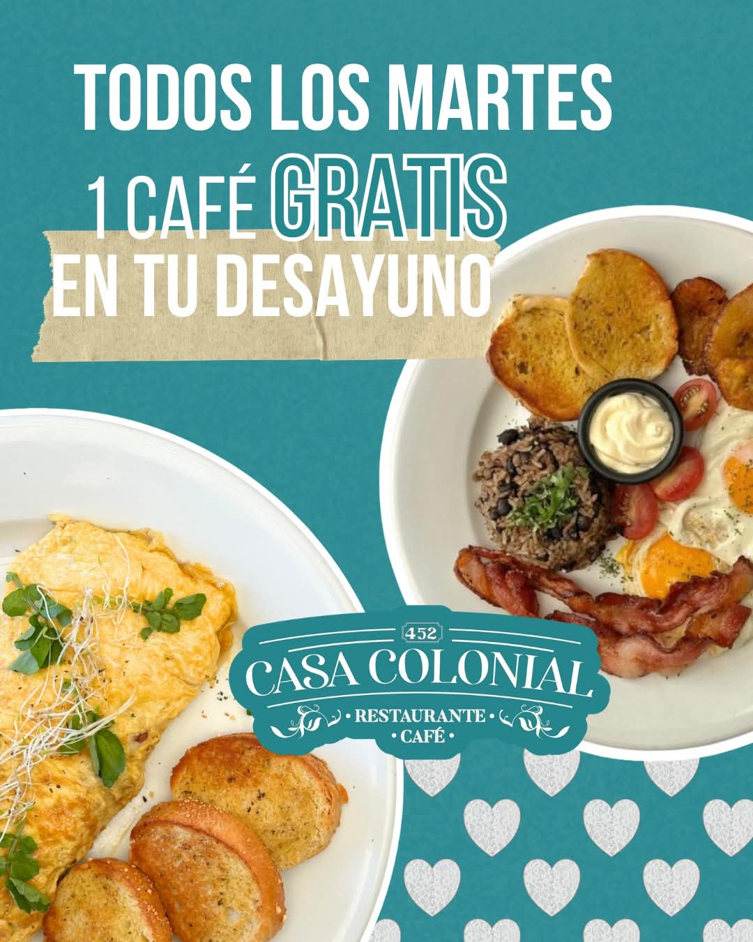 Lunes: 2da pizza a mitad de precio